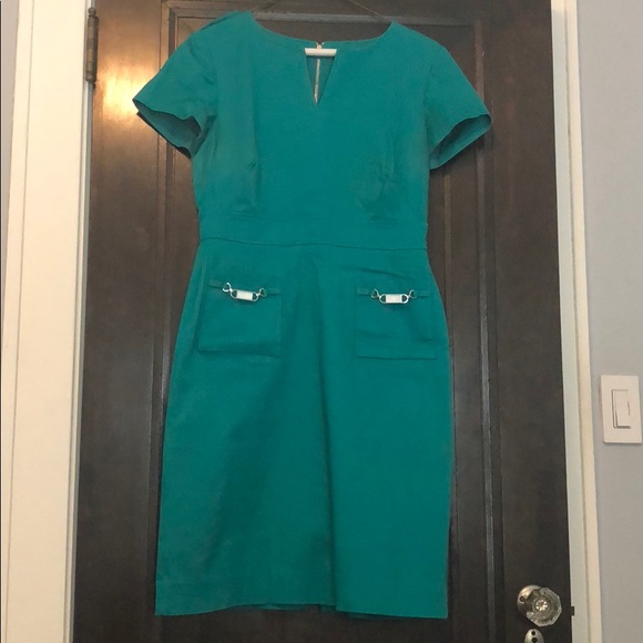 Tahari Dresses & Skirts - Tahari Dress Teal - petite length! Tahari Dresses & Skirts - Tahari Dress Teal - petite length!